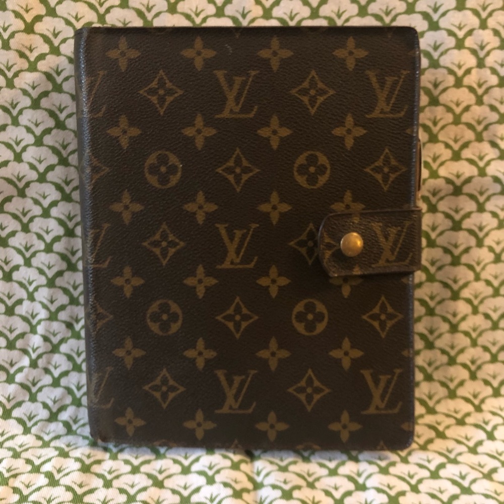 Louis Vuitton Planner 9” X 7”. Authentic